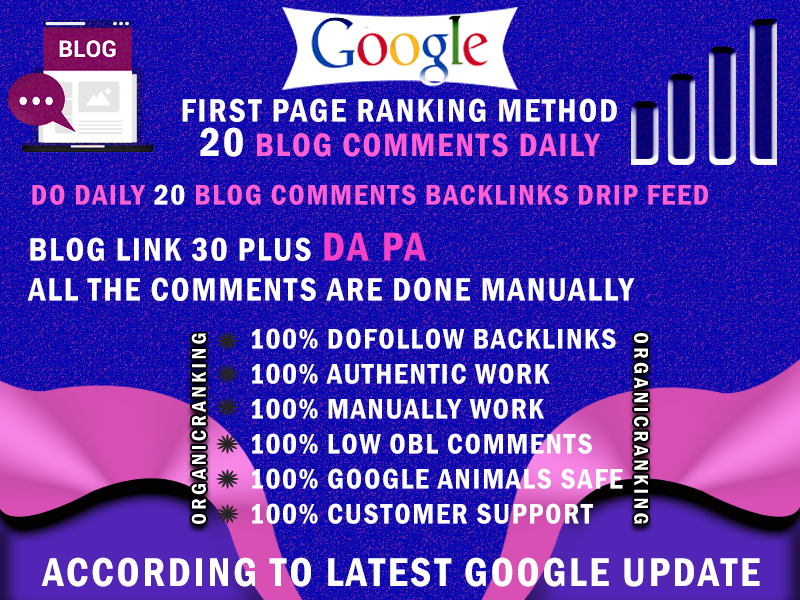 Create By Hand Daily 20 Do-follow Back-links, PR2 Fo...