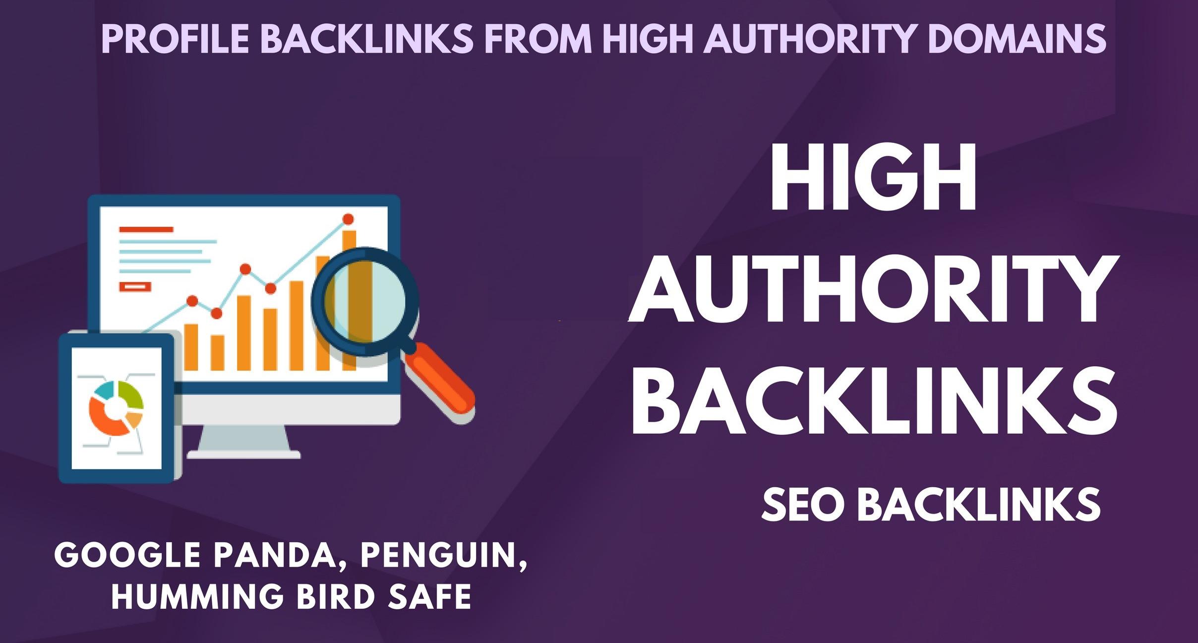 I will create 50 manual white hat authority backlinks...