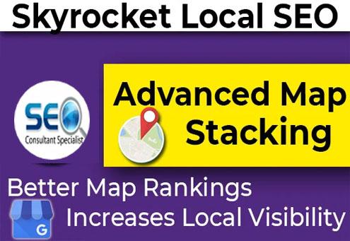I will boost local SEO advanced map stacking