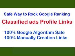 Safe 40 Classified Profile Links to Rank 1 On interne...