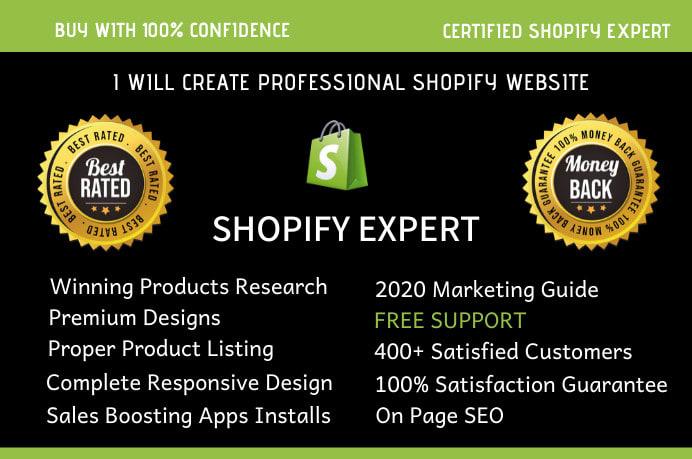 I will install and setup shopify theme with in 24 hou...