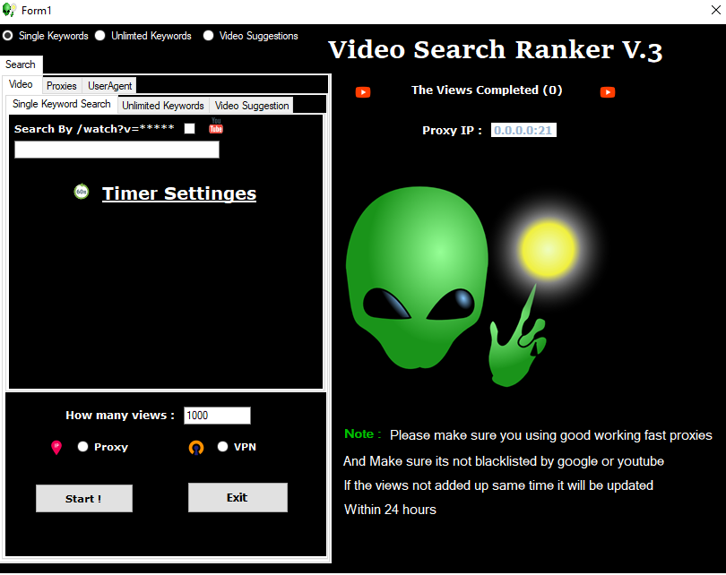 UTube - Video Search Engine Ranker V3.0