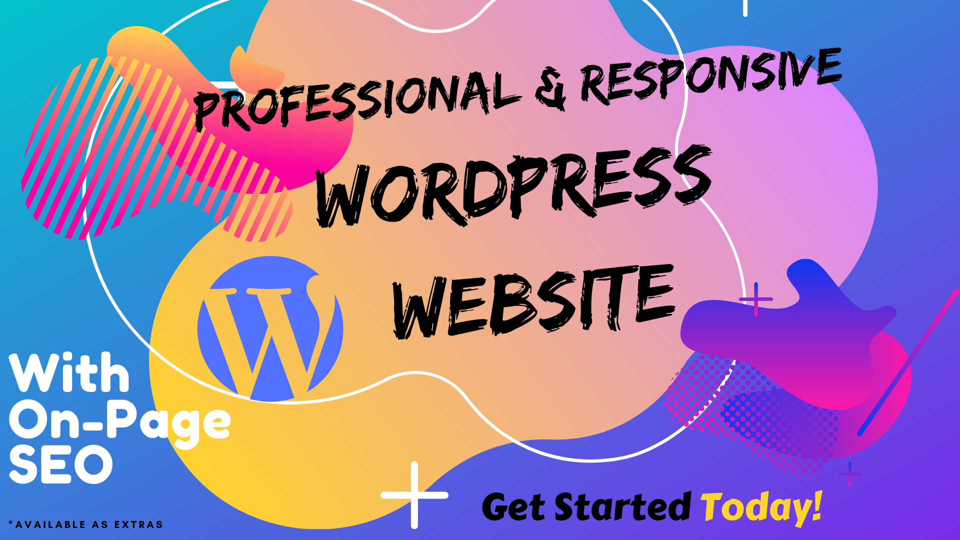 Create A Professional Wordpress Website with on-page ...