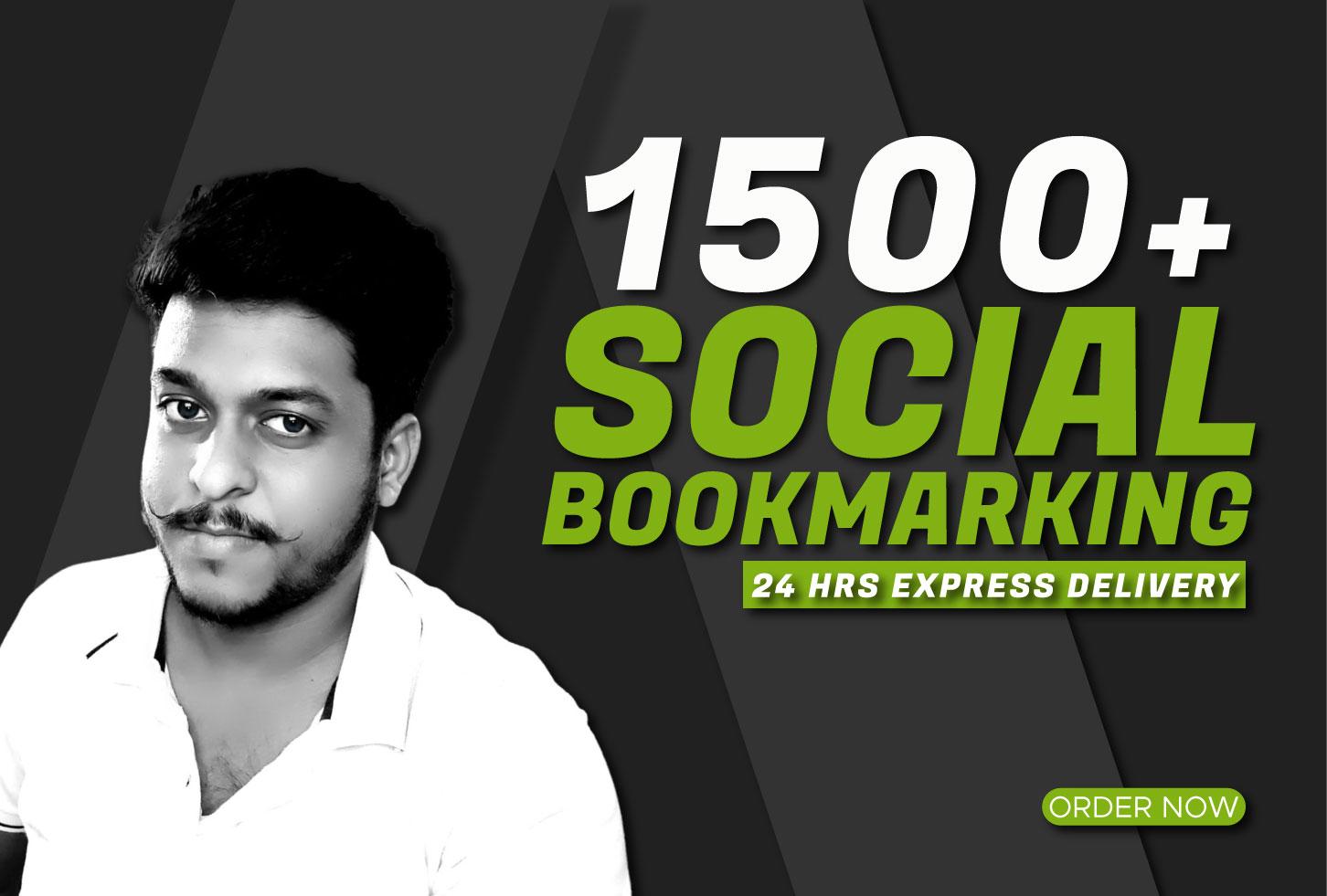 Instant 1500+ Live Social Bookmarking Links within 24...