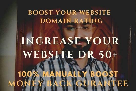 Boost your website AHREFs DR FROM DR0 To DR50+ 100 Gu...