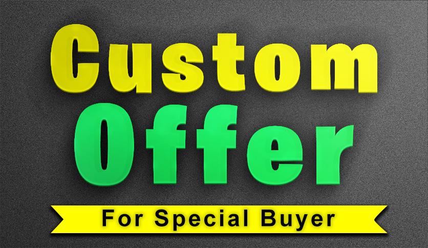 Special offer for my old clients who are repeated and...