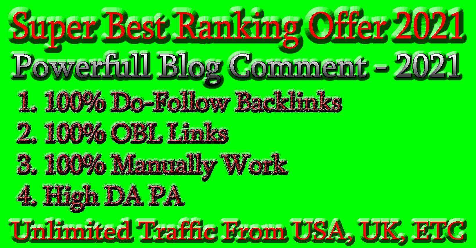200 High Quality DA PA Blog Comments-Best Results 202...