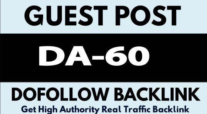 I Will Guest Post On My DA60 High Traffic Blog