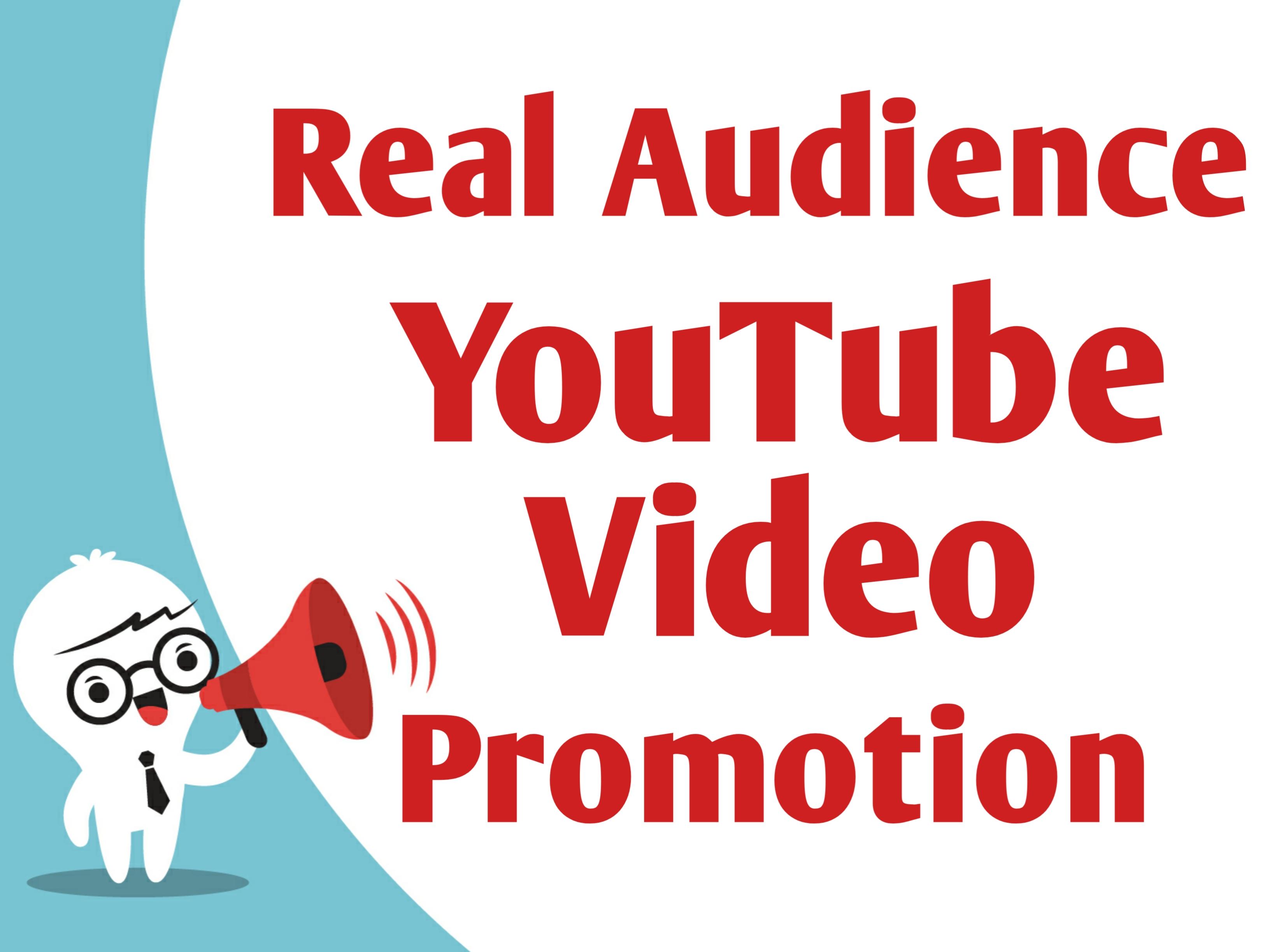 Fast Audience YouTube Video Promotion With Instant St...