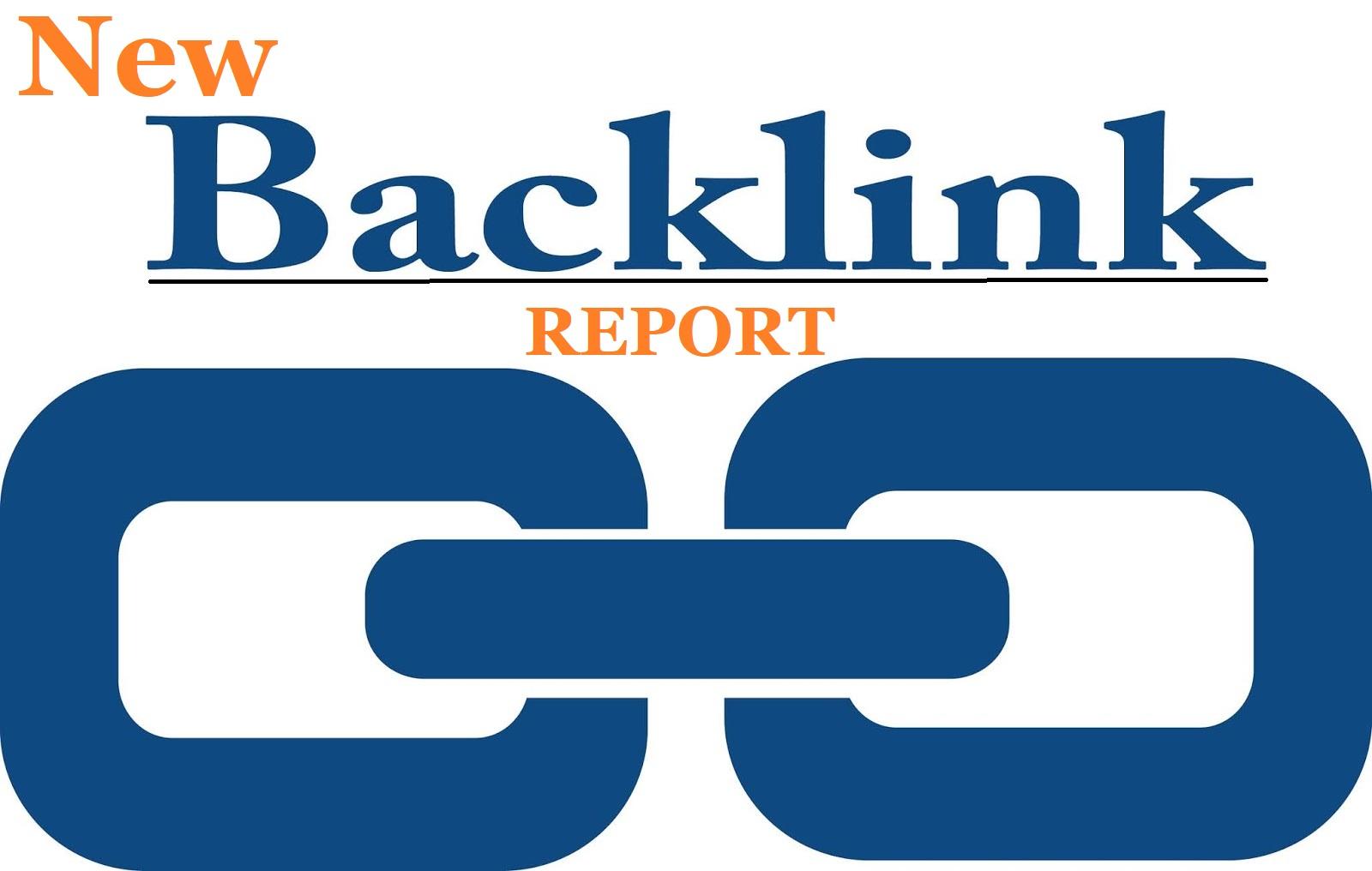 Get Backlink report of your website New, Lost and Bro...