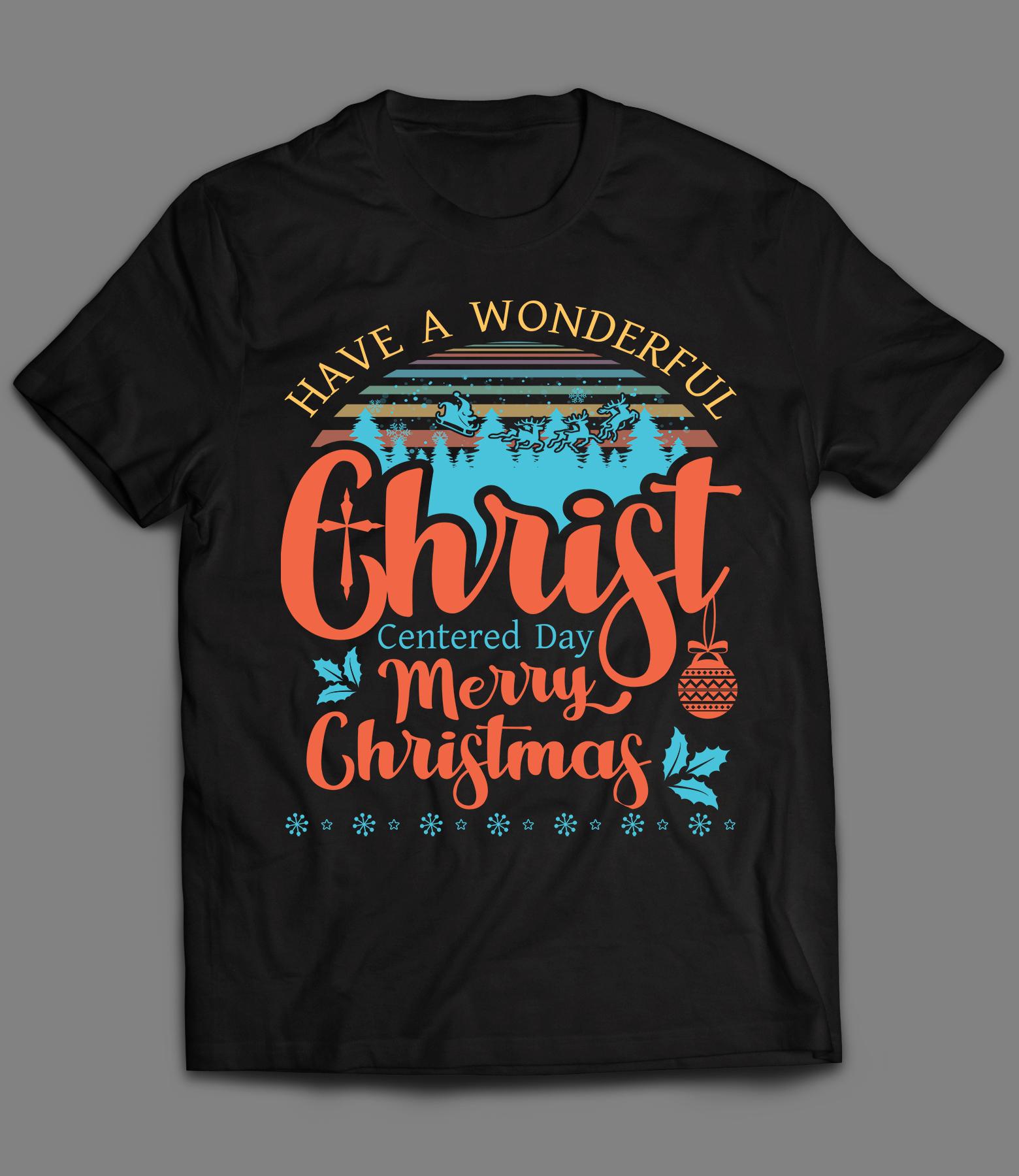 Christmas Amazing T-shirt Design with in 12 hrs with ...