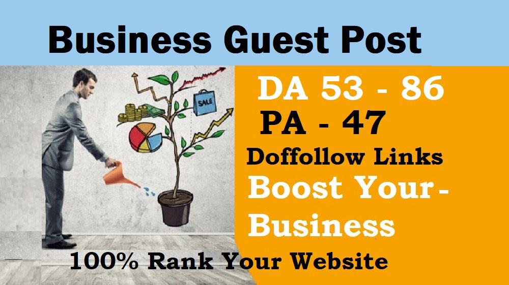 High Quality Business Guest Post DA 51- 93 Grow Your ...