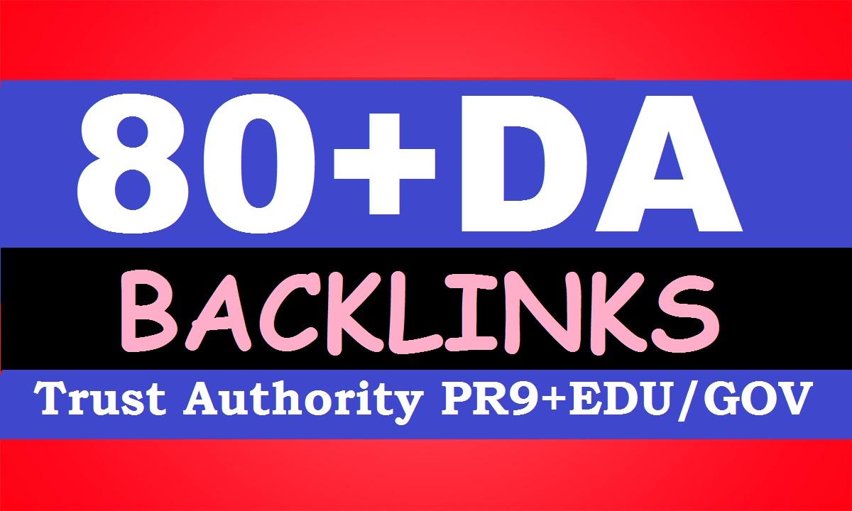 Build 80+DA SERP SEO Profile Backlinks Create For Ran...