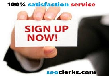 10+ Signup with email confirmation within 20 minutes