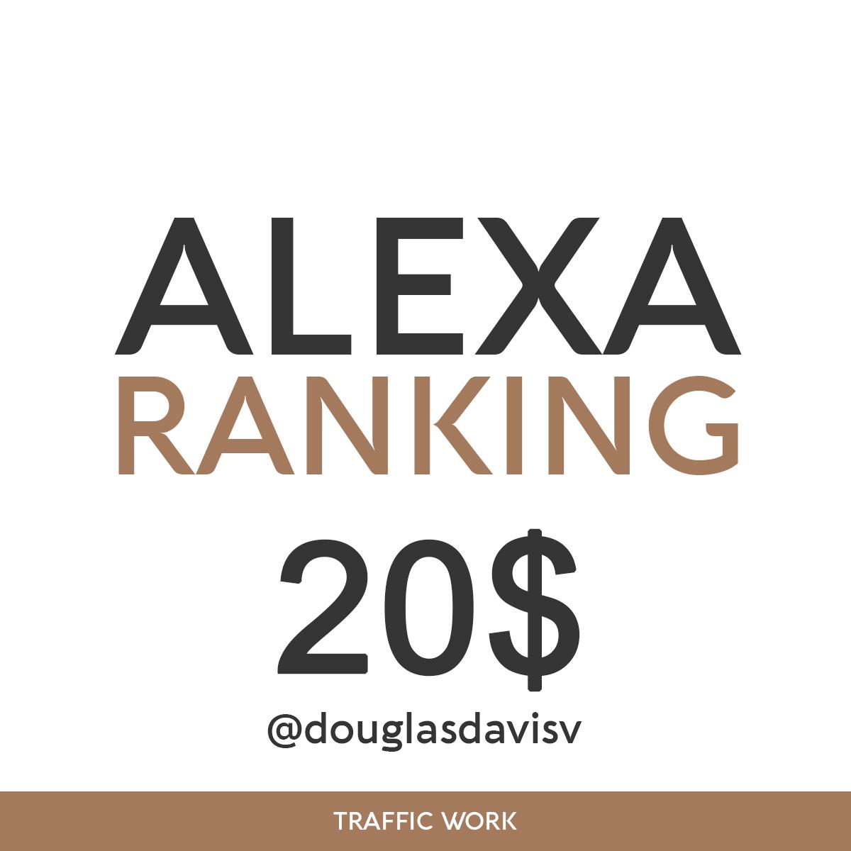 Alexa Ranking - Make your Alexa rank under 99,999