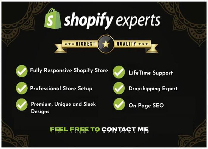 design Professional Responsive shopify website or dro...