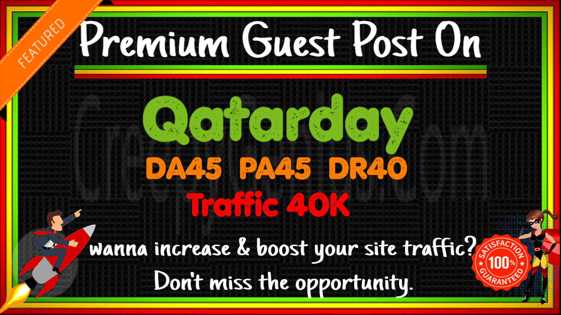 Write & Publish A Guest Post On Qatarday. com DA4...