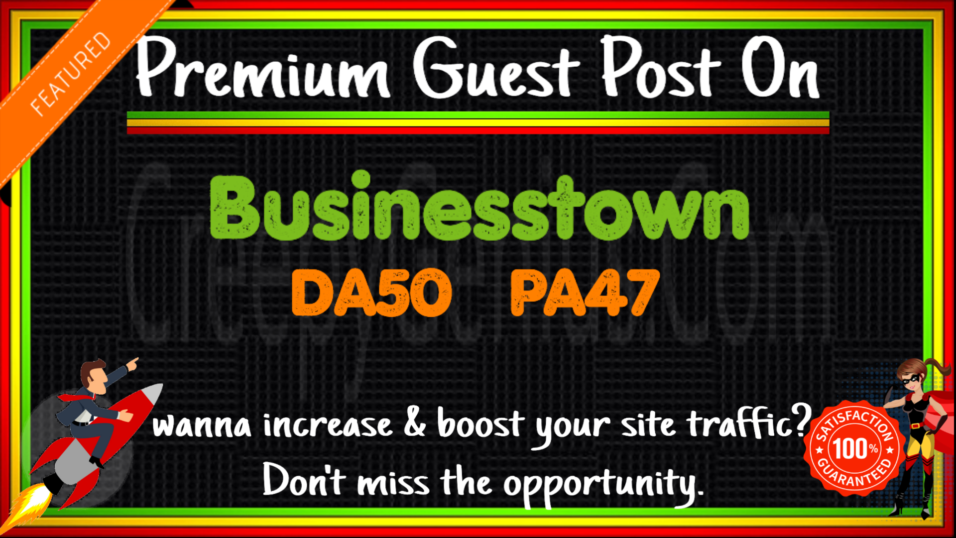 Write & Publish A Guest Post On Businesstown. com...