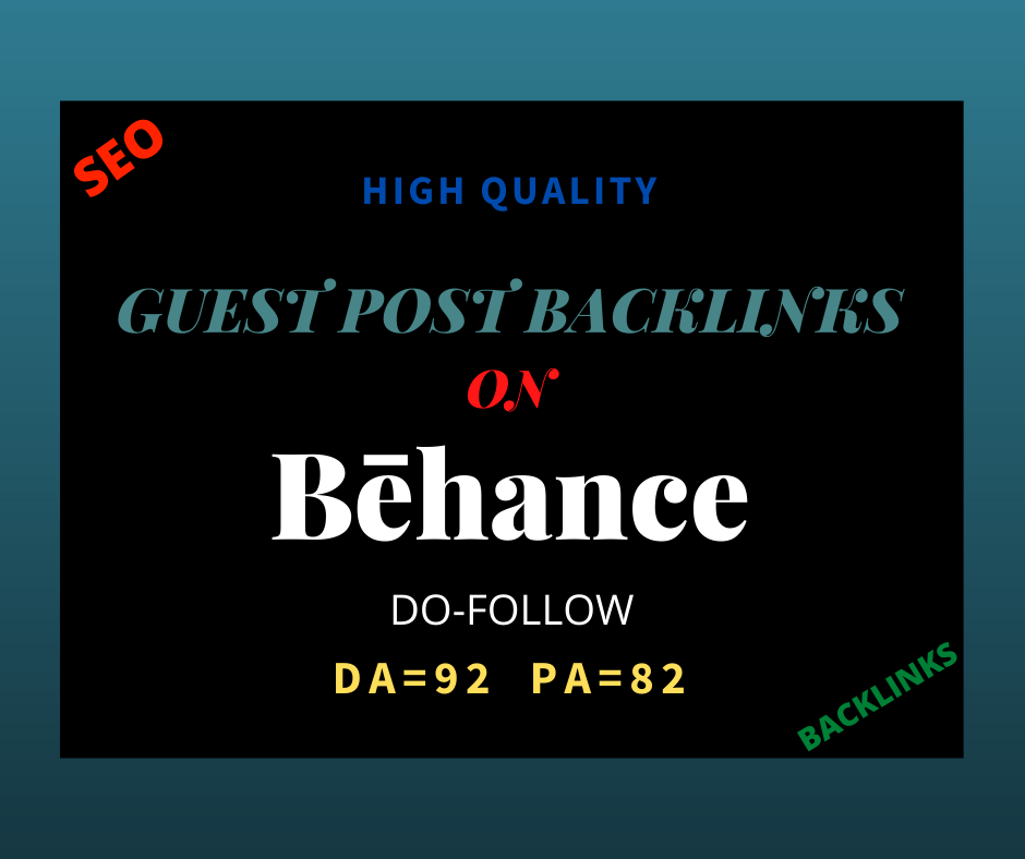 I will provide you high quality SEO guest post backli...