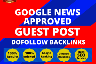 I will do guest post google news approved site perman...