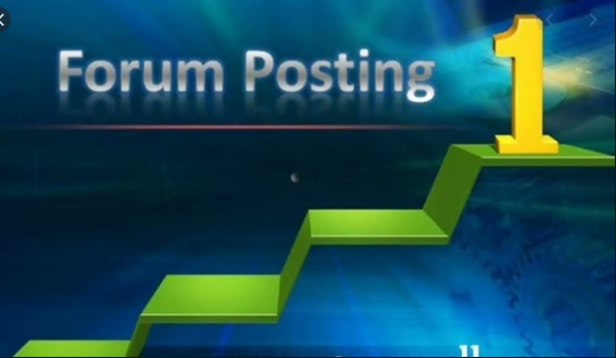 I will do High DA, PA 50 plus forum posting backlink...