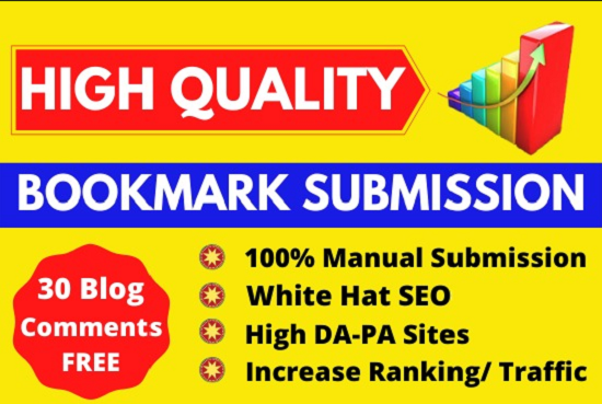 I will do 50 social bookmarking submission with high ...