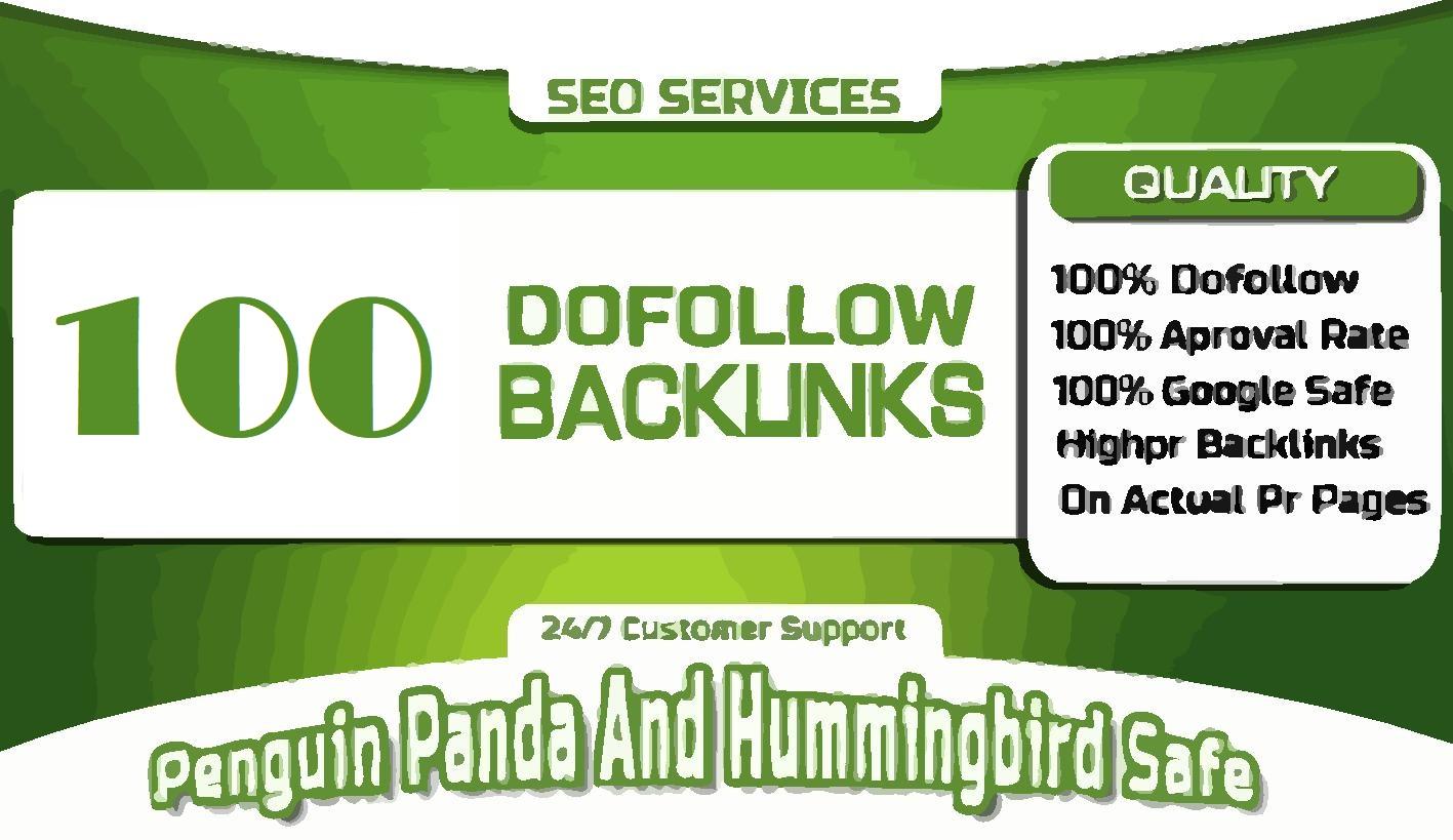 100 Social & Blog Mix Dofollow Backlinks
