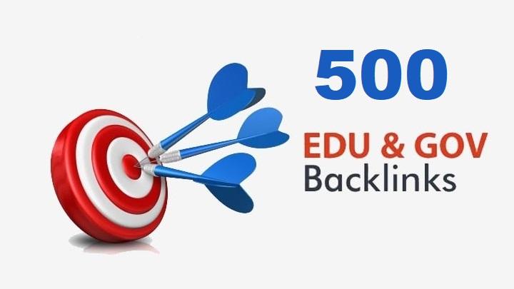Create 500 Edu and Gov Redirect Backlinks