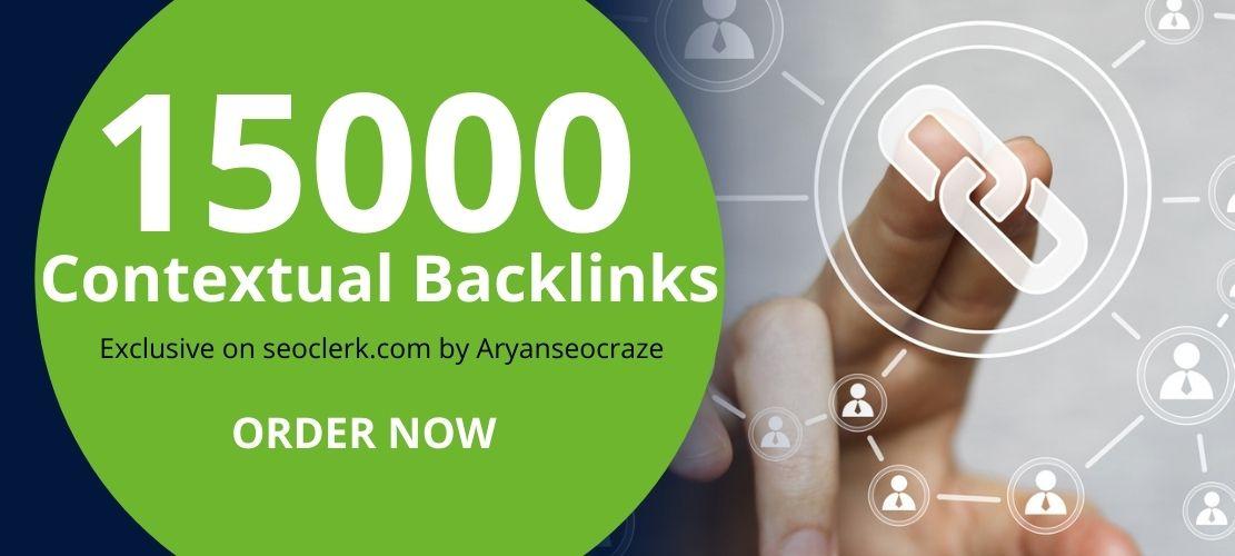15000 contextual 2 tier Dofollow backlinks for SEO ra...