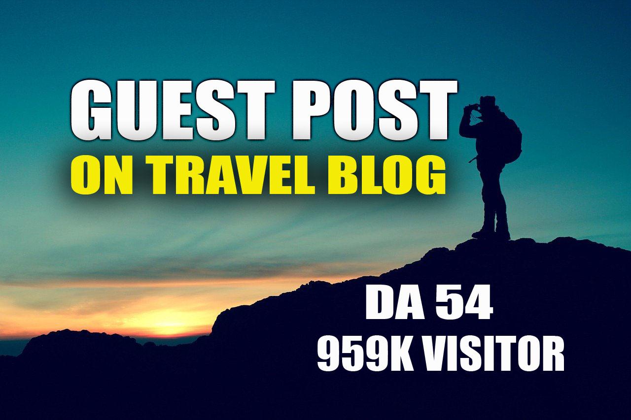 Guest post on High Quality Travel Blog DA54
