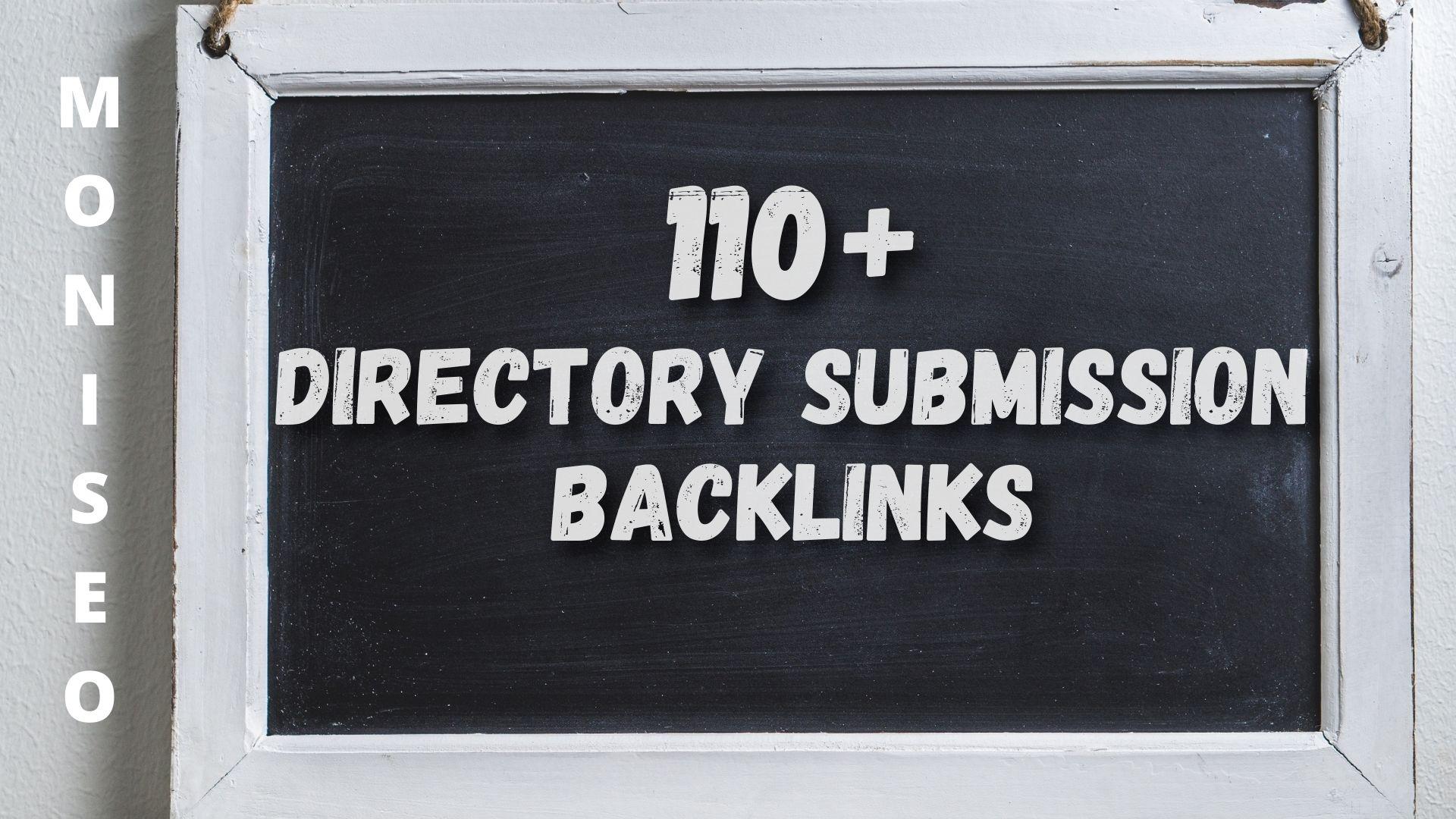 110+ Directory Submission SEO Verified backlinks