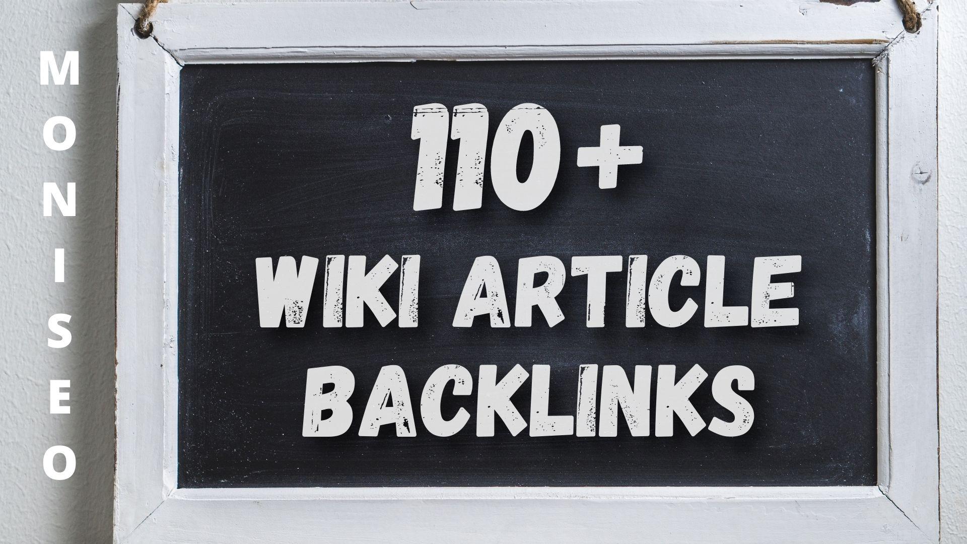 110+ Wiki Article Contextual SEO Backlinks with fresh...