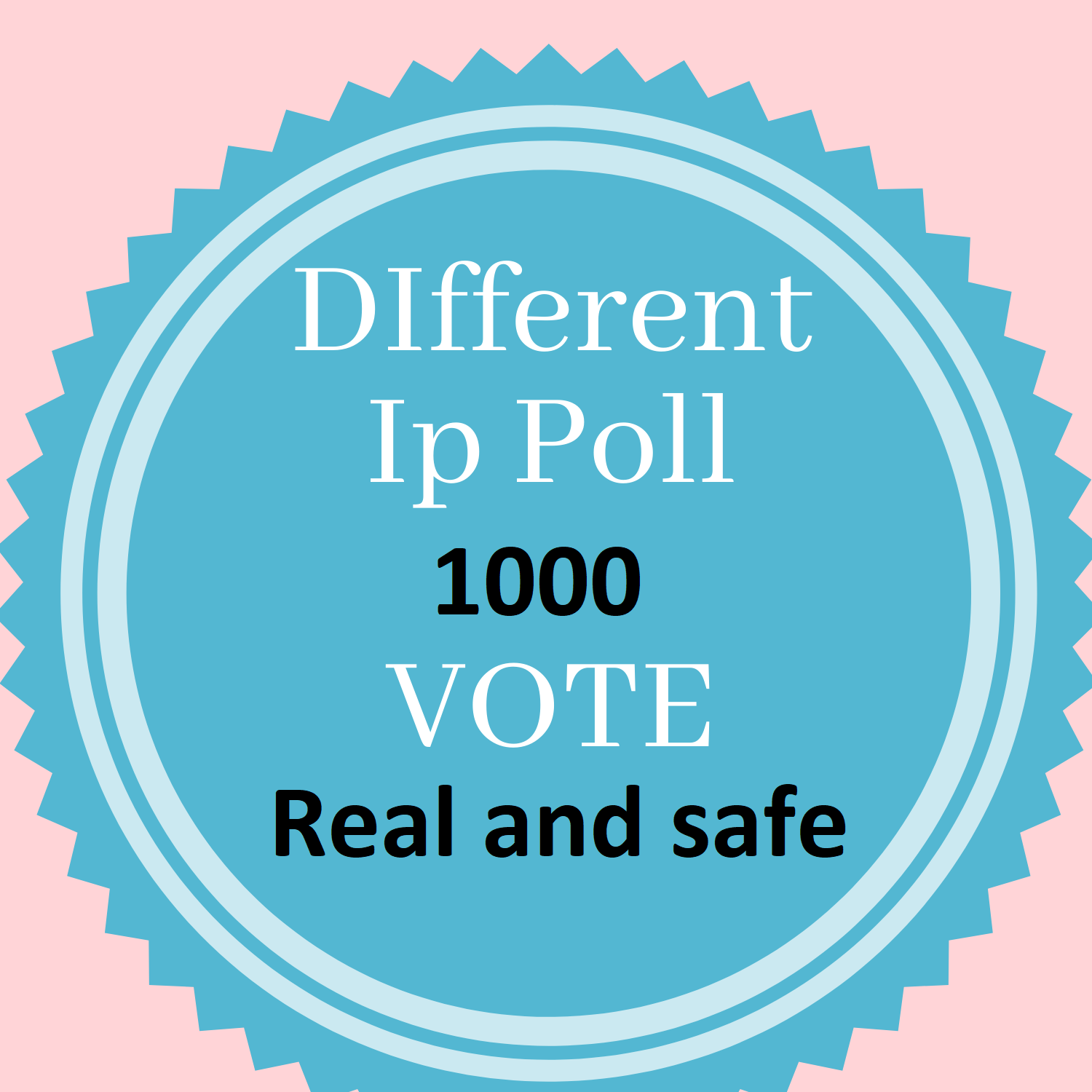 Provide you 1000 Different ip votes on your online po...