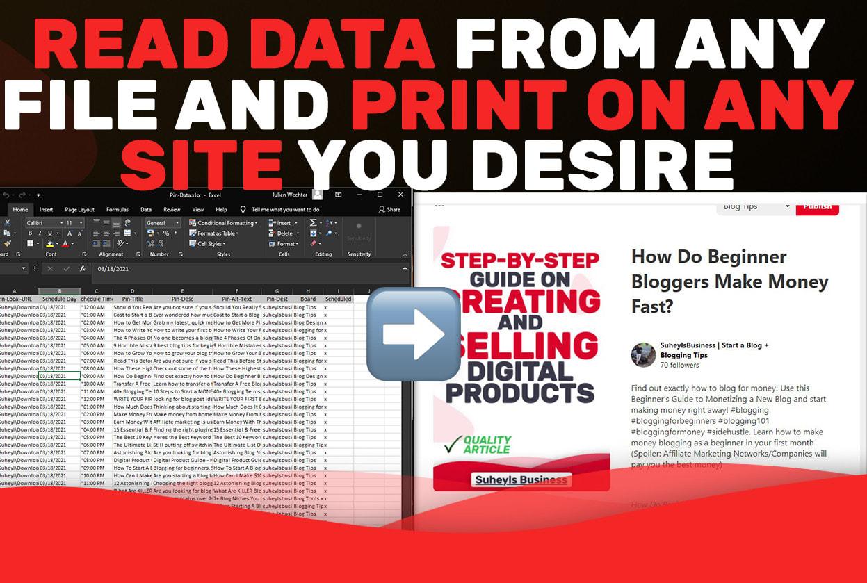 I will web scraping, data mining, extraction and da...