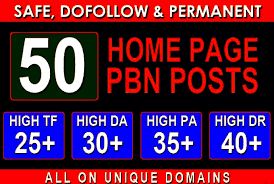 Build 50 Homepage Pbn Backlinks All Dofollow Quality ...