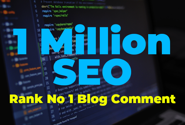 I will build 10, 00,000 verified blog comment