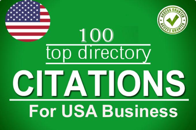 I will create 100 Local Listings for USA Local Busine...
