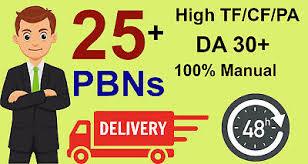 Create 25 UNIQUE HOMEPAGE PBN High Da/pa Tf/cf 30to40...