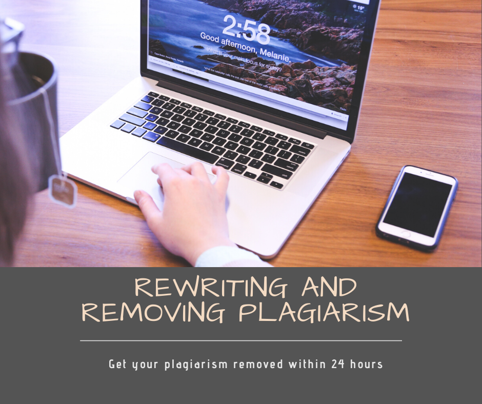Rewrite and remove plagiarism of 1000 words within 24...