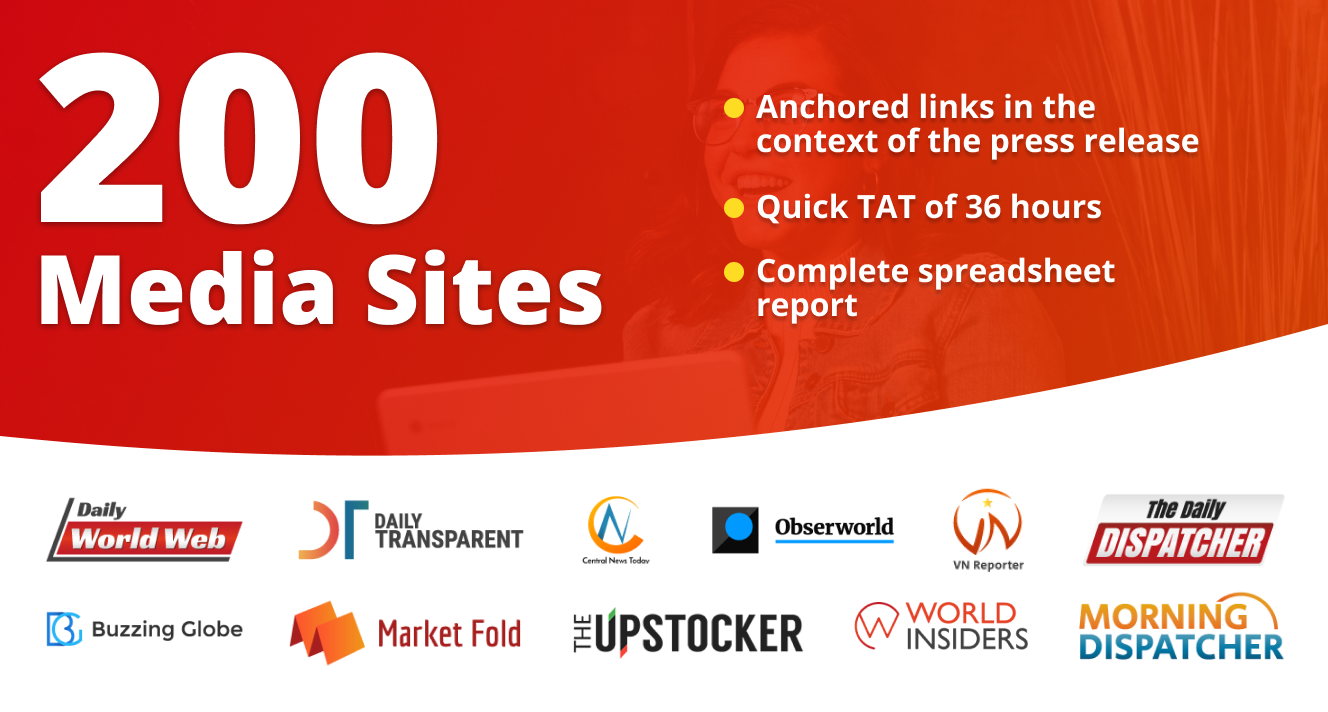 Will Publish And Distribute Your Press Release To 200...