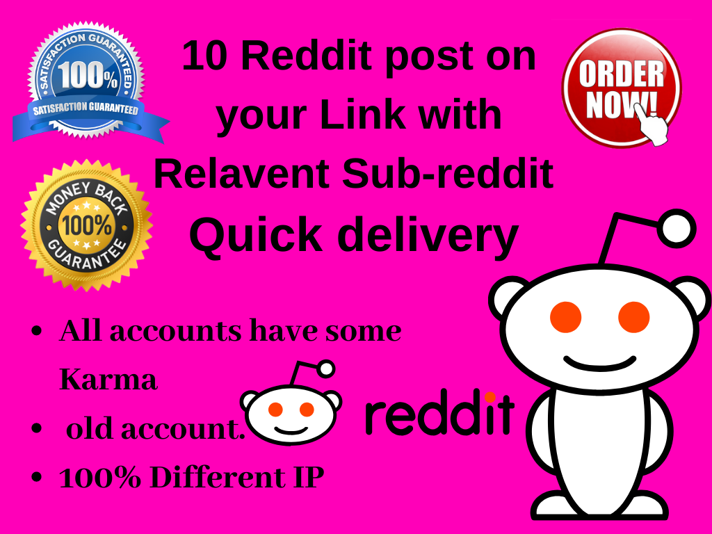 Give 10 Reddit post with link in different reddit gro...
