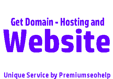 I will share my domain and hosting to create your web...