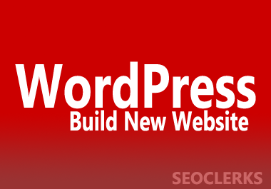 I will build new WordPress Website