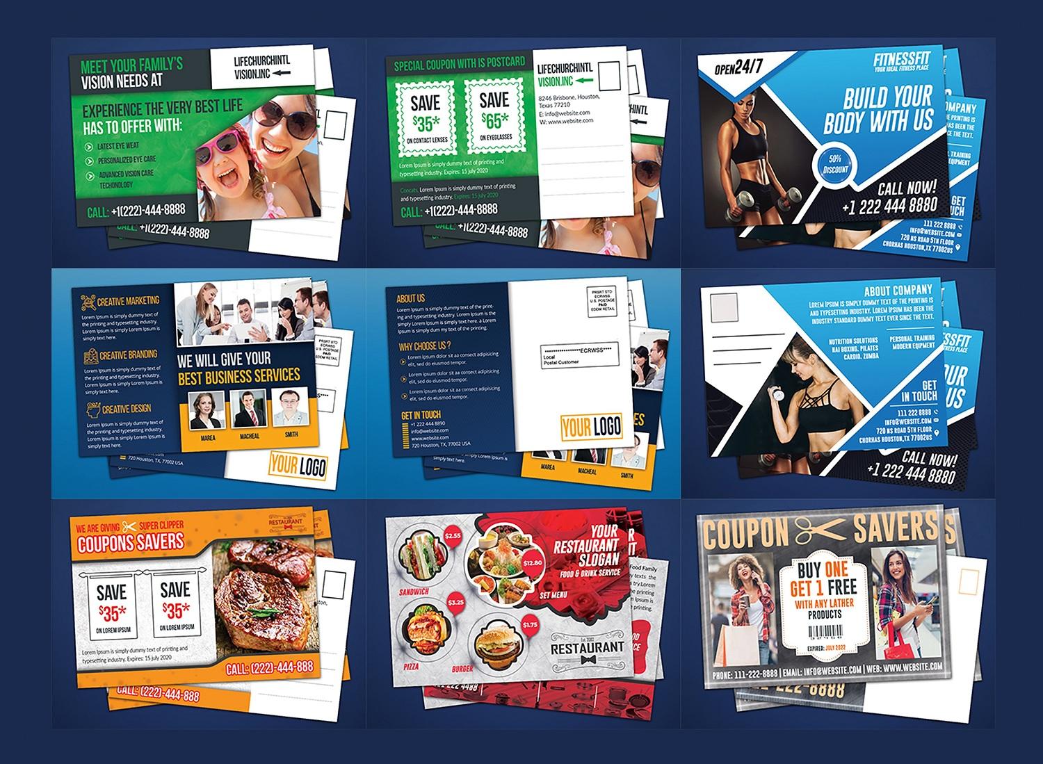 do professional postcard or eddm postcard design in 2...