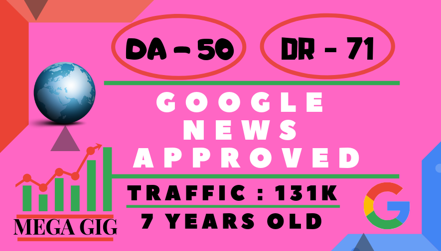 Guest Post On My DA-50 Google News Approved Website W...