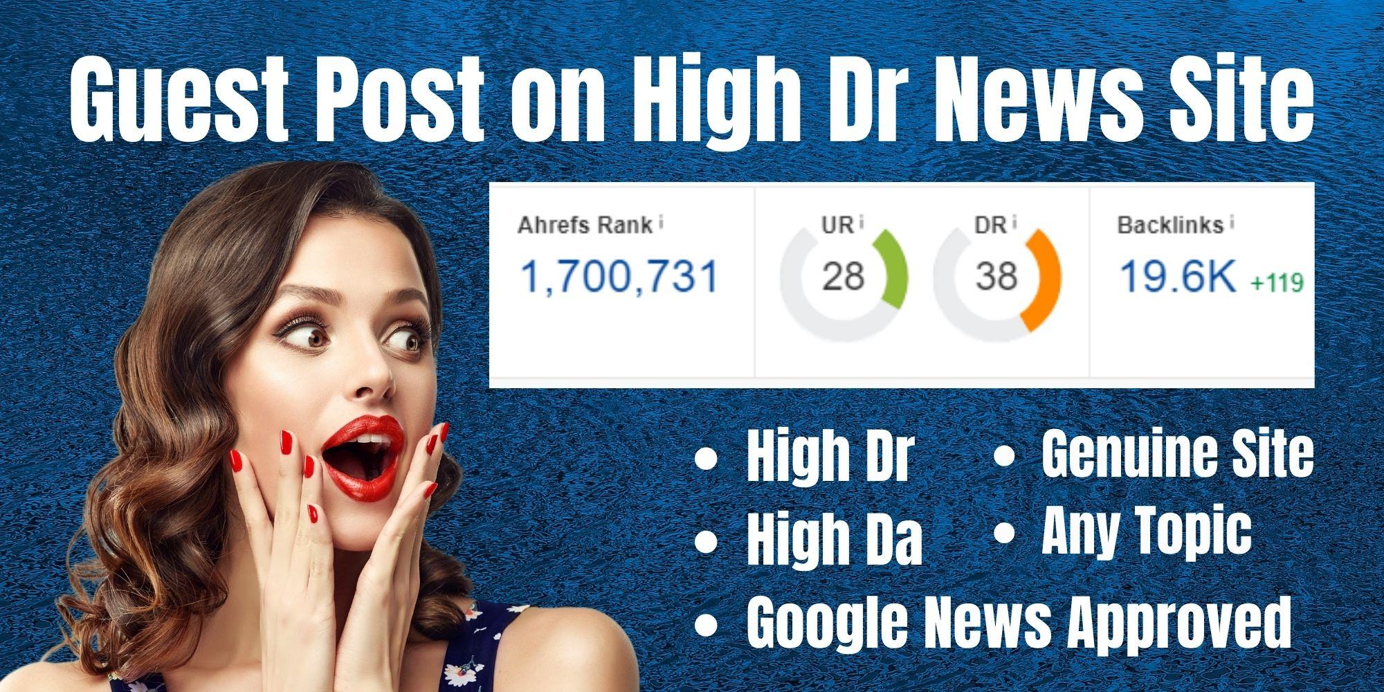 Publish Do Follow guest post on High DA, High DR New...