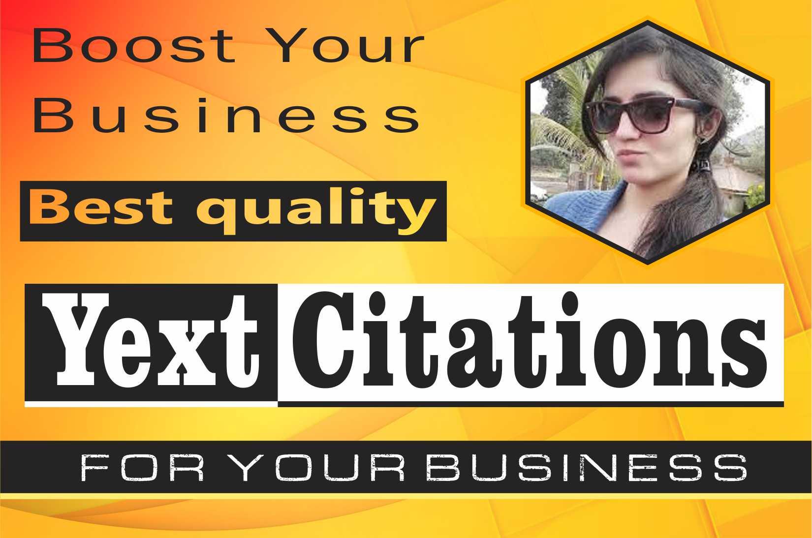 Do 50 Local Citations From Yext And Brightlocal For G...