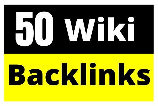 50 High Authority Wiki Backlinks Mix Profiles & A...