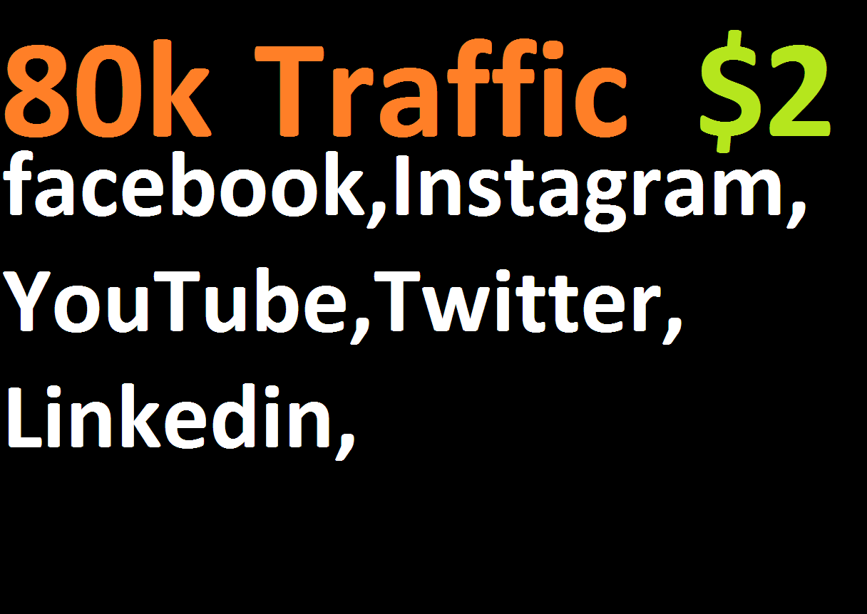 80,000 boost website real targeted web traffic facebo...