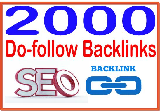 Do 2000 Do Follow High-Quality PREMIUM Backlinks To I...